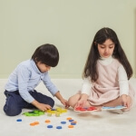 Medinis Montesori stalo žaidimas vaikams, Viga Toys