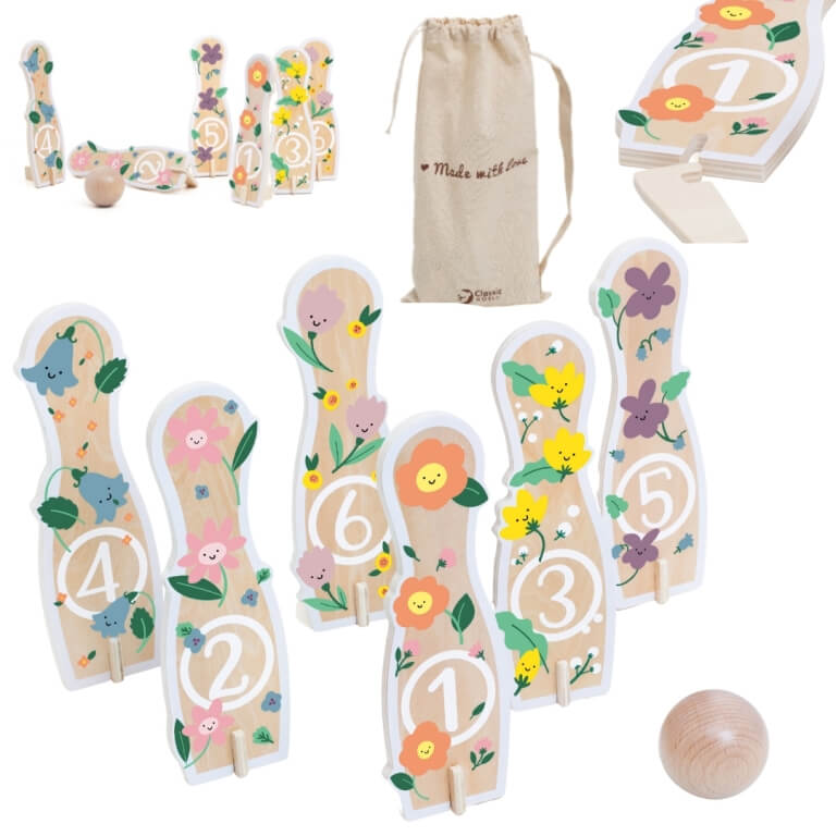 Mediniai kėgliai vaikams, Classic World