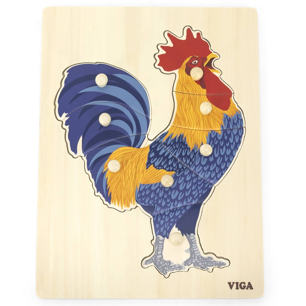 Medinė dėlionė vaikams, Viga toys LK6654