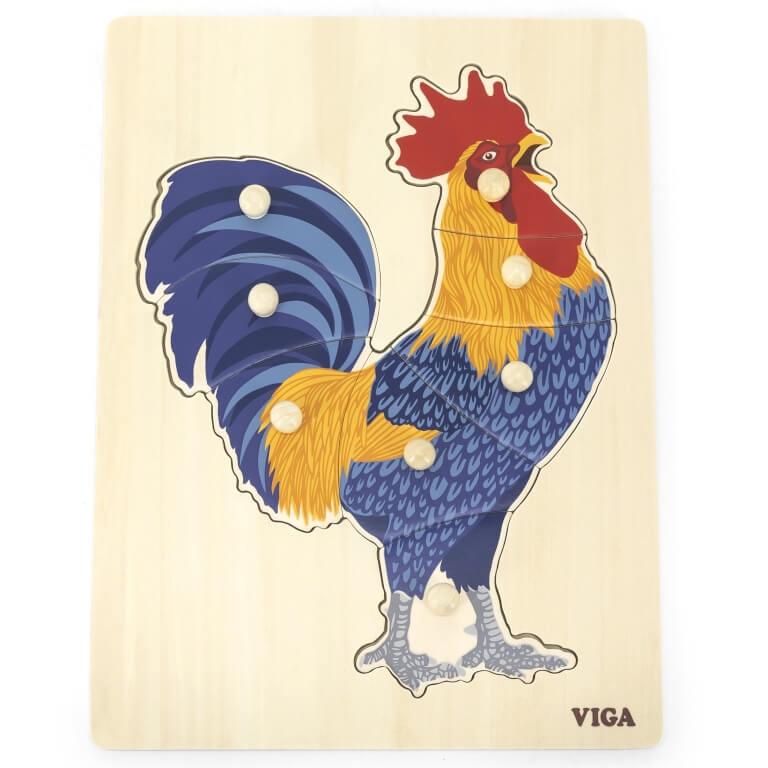 Medinė dėlionė vaikams, Viga toys LK6654