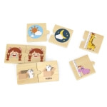 Medinė dėlionė, Viga toys 24 dalių