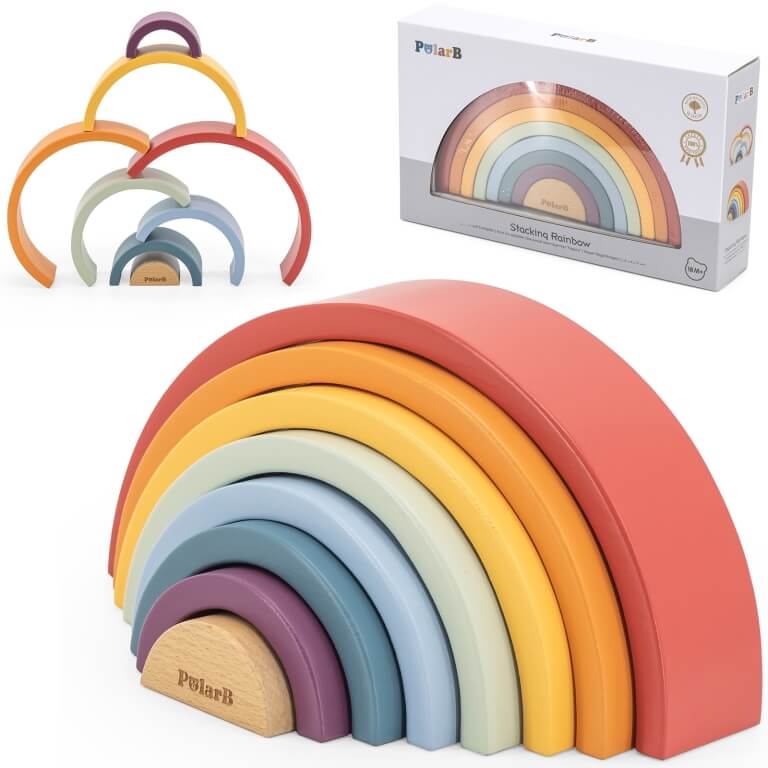 Kūrybinės montessori kaladėlės, Viga Toys LK1145