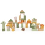 Medinės kaladėlės montessori, Viga Toys  50 vnt.