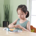 Žaisliniai mediniai krumpliaračiai su gyvūnais, Viga toys