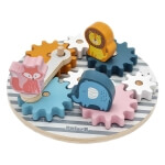 Žaisliniai mediniai krumpliaračiai su gyvūnais, Viga toys