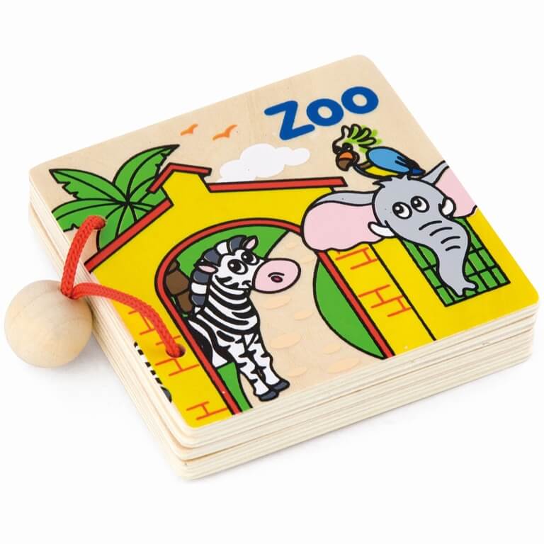 Medinė knygutė vaikams, Viga Toys  1 vnt.