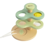 Žaislinis medinis stalo žaidimas su mikroskopu vaikams, Classic World