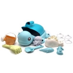 Smėlio žaislų rinkinys vaikams , Woopie  mėlynas