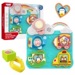 Interaktyvi dėlionė transporto priemonės ,Woopie