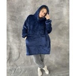 Pledas džemperis XXL , mėlynas