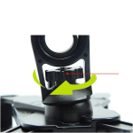 Telefono laikiklis ant dviračio vairo, iki 6.7 colio