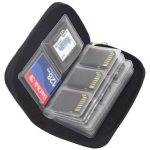 Kompaktiškas atminties kortelių dėklas, 11x6.5x2cm