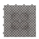 Terasų plytelės 4vnt, ruda