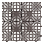 Terasų plytelės 4vnt, ruda