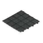 Terasų plytelės, 4 vnt.