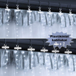 Led usb užuolaida girlianda 3x3m