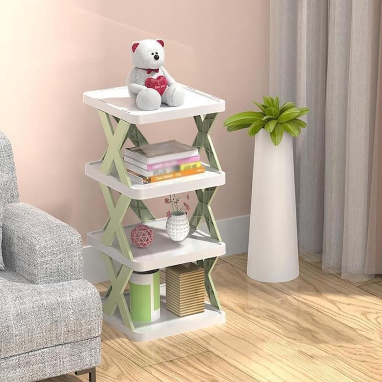 Kompaktiška lentynėlė avalynei, 26x24x49.5cm