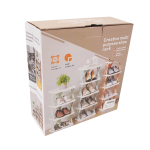 Kompaktiška lentynėlė avalynei, 26x24x49.5cm