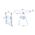 Drabužių džiovyklė, 108x61x12cm