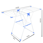 Drabužių džiovyklė, 133x58x95.5cm