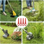 Plastikiniai vėjapjovės peiliukai, 20vnt.