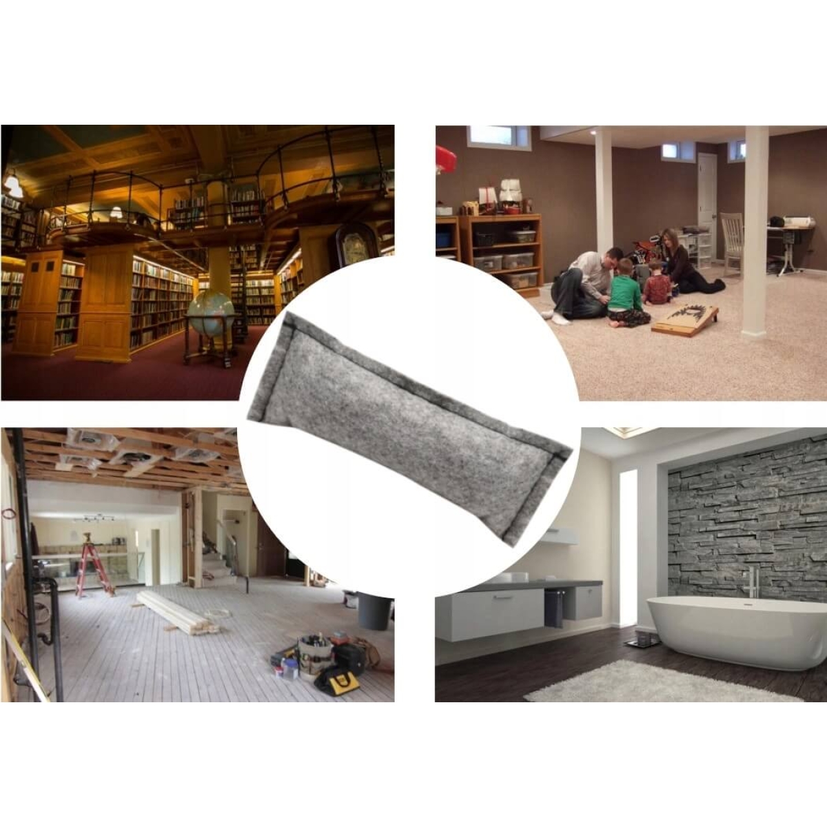 Drėgmės sugėriklis su Velcro, 15x6x3 cm