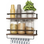 Dviejų dalių medinė lentynėlė