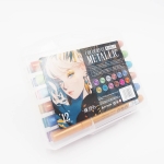 Metalizuoti markeriai, 12 vnt.