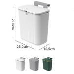 Pakabinama šiukšliadėžė, 9l