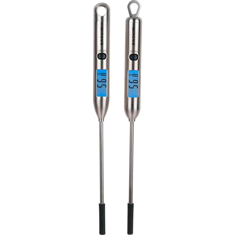 Plieninis maisto termometras, -40 C iki +300 C