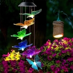 LED dekoracija, drugeliai