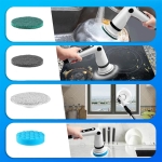 Daugiafunkcinis valymo šepetys, 9in1