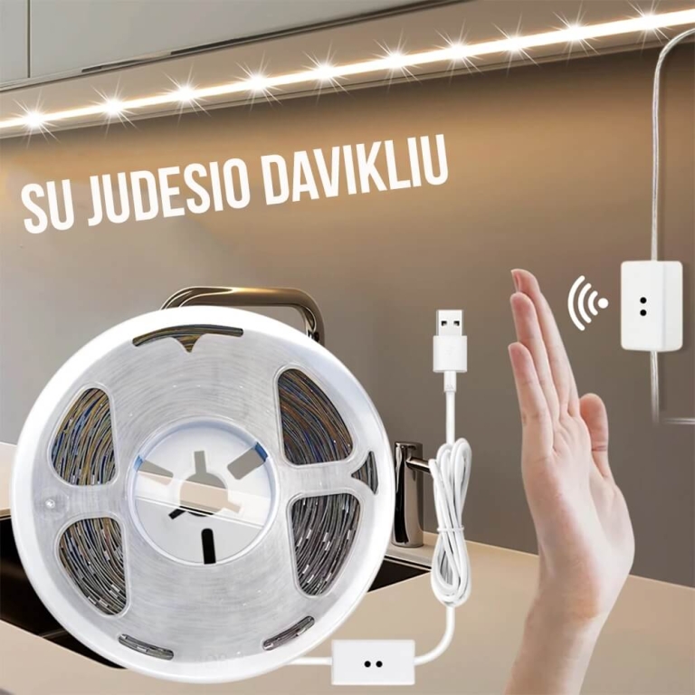 LED juostelė su jungikliu 3M