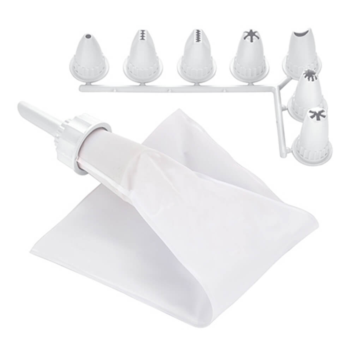 Tortų dekoravimo rinkinys, 9 formos