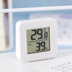 Vidaus termometras higrometras, 45x45x15 mm