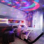 Žvaigždžių projektorius kolonėlė, bluetooth