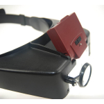 Didinamieji akiniai su led pašvietimu, 1,5-10x