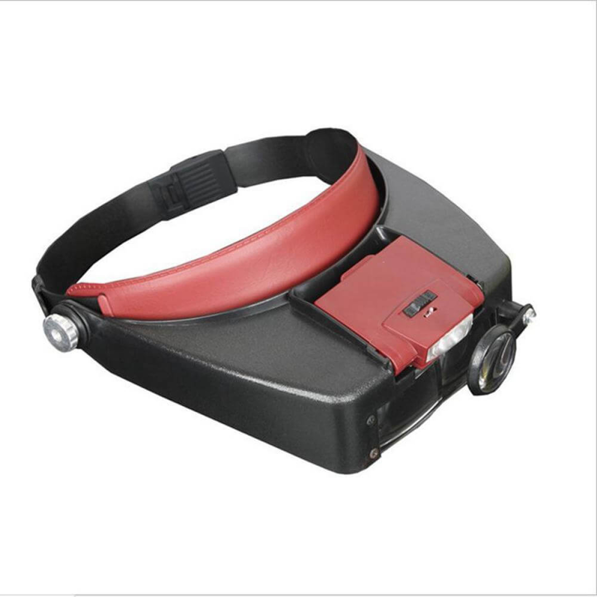 Didinamieji akiniai su led pašvietimu, 1,5-10x