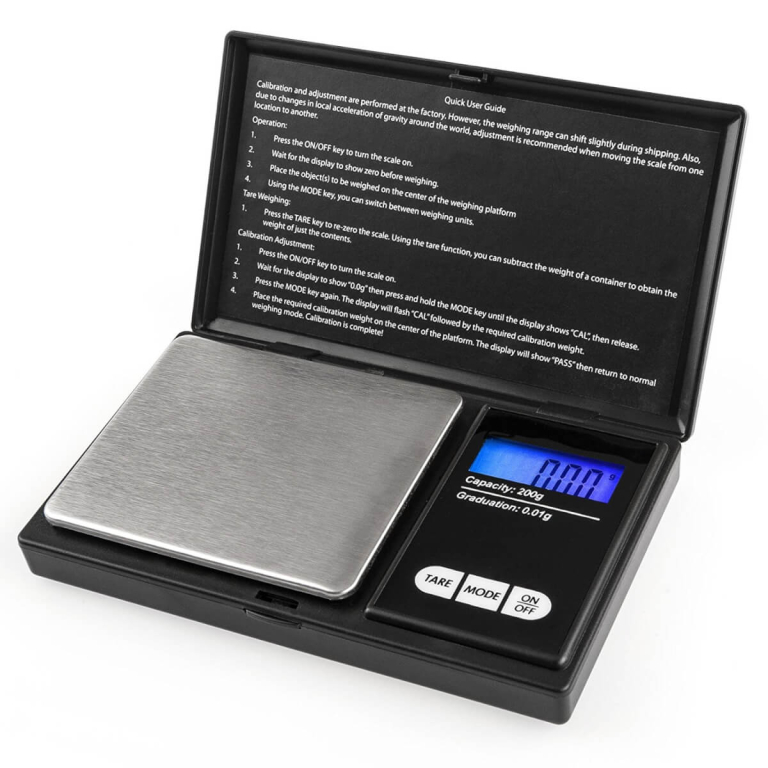 Graminės svarstyklės, 200g/ 0,01g