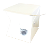 Fotografavimo dėžė su led apšvietimu, 22x22x22cm