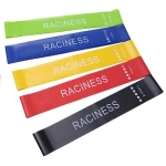 Pasipriešinimo gumos mankštai, 5vnt.