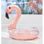 Plaukimo ratas flamingas, 120cm