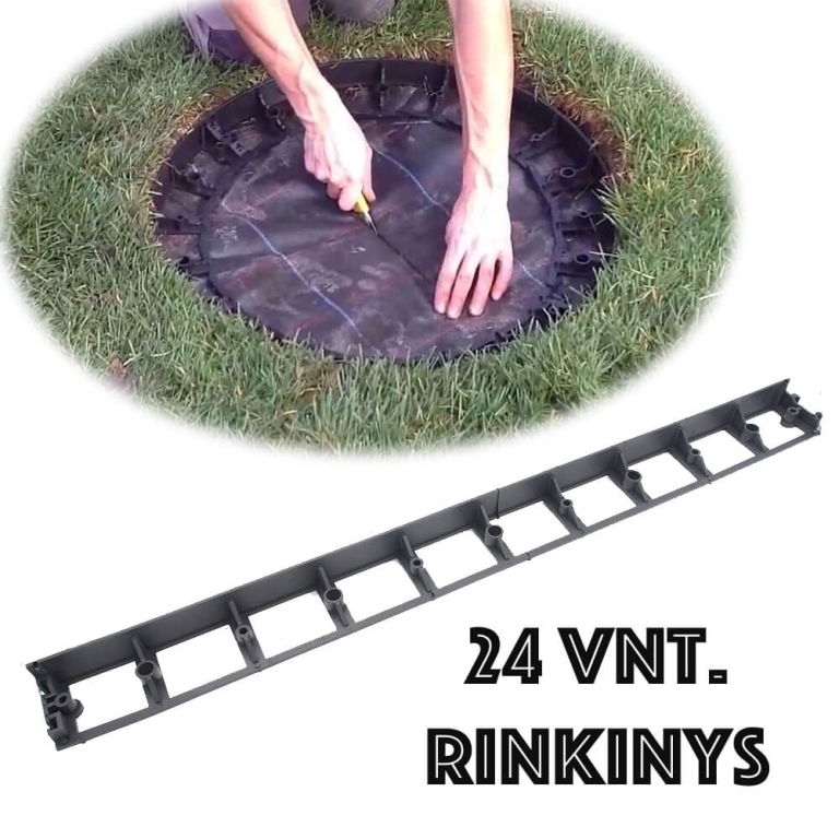 Plastikinis bortas, 24 vnt.