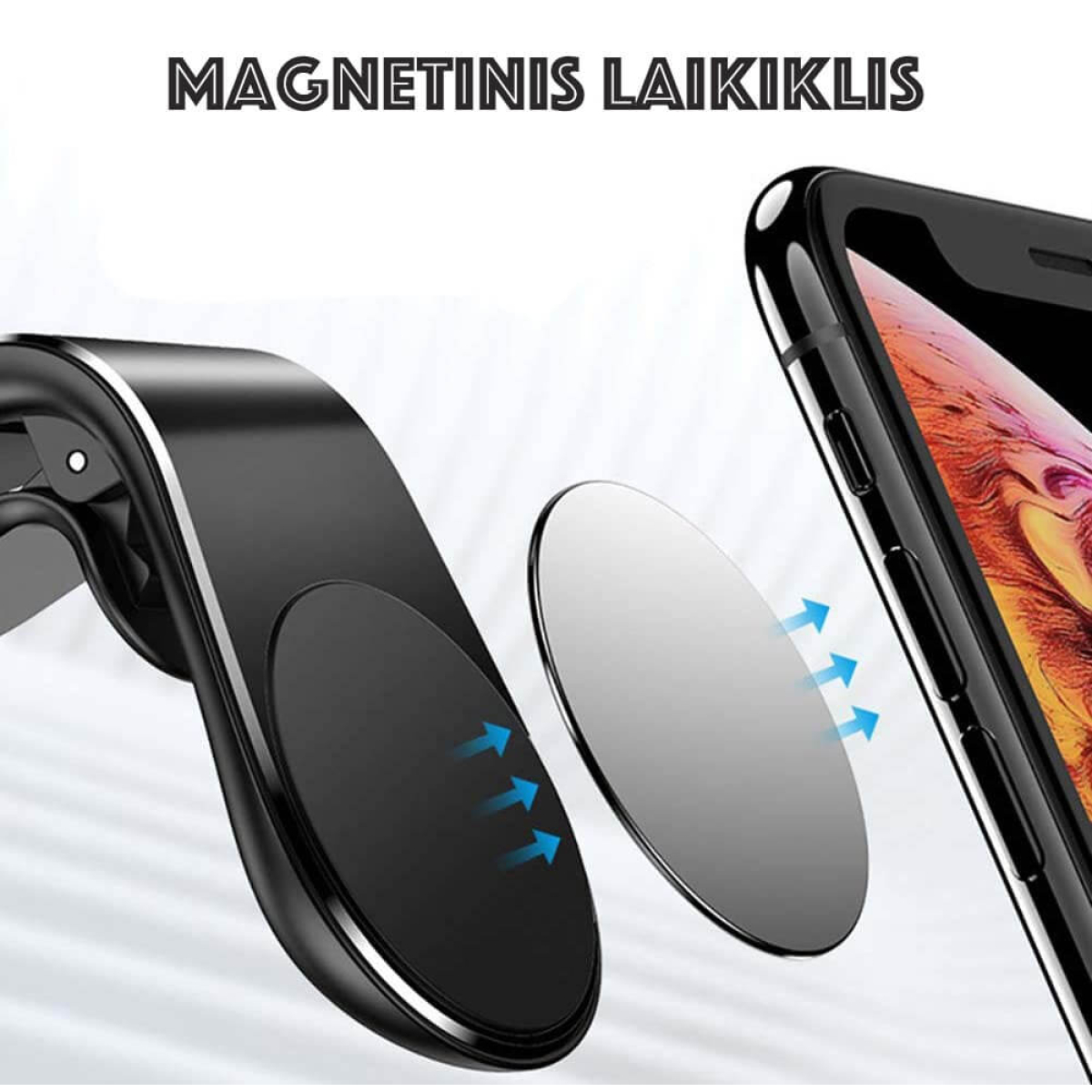 Magnetinis telefono laikiklis, ABS