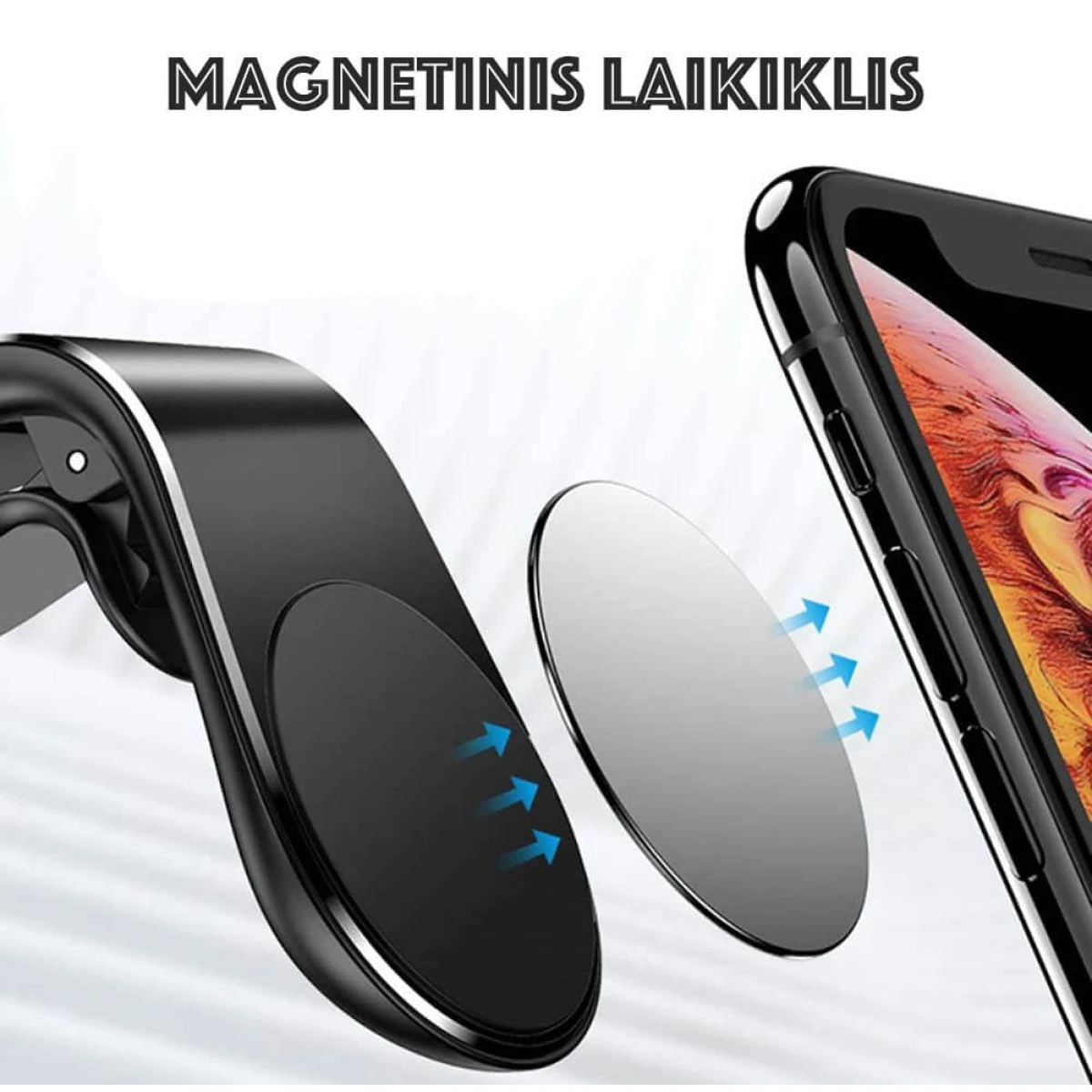 Magnetinis telefono laikiklis, ABS