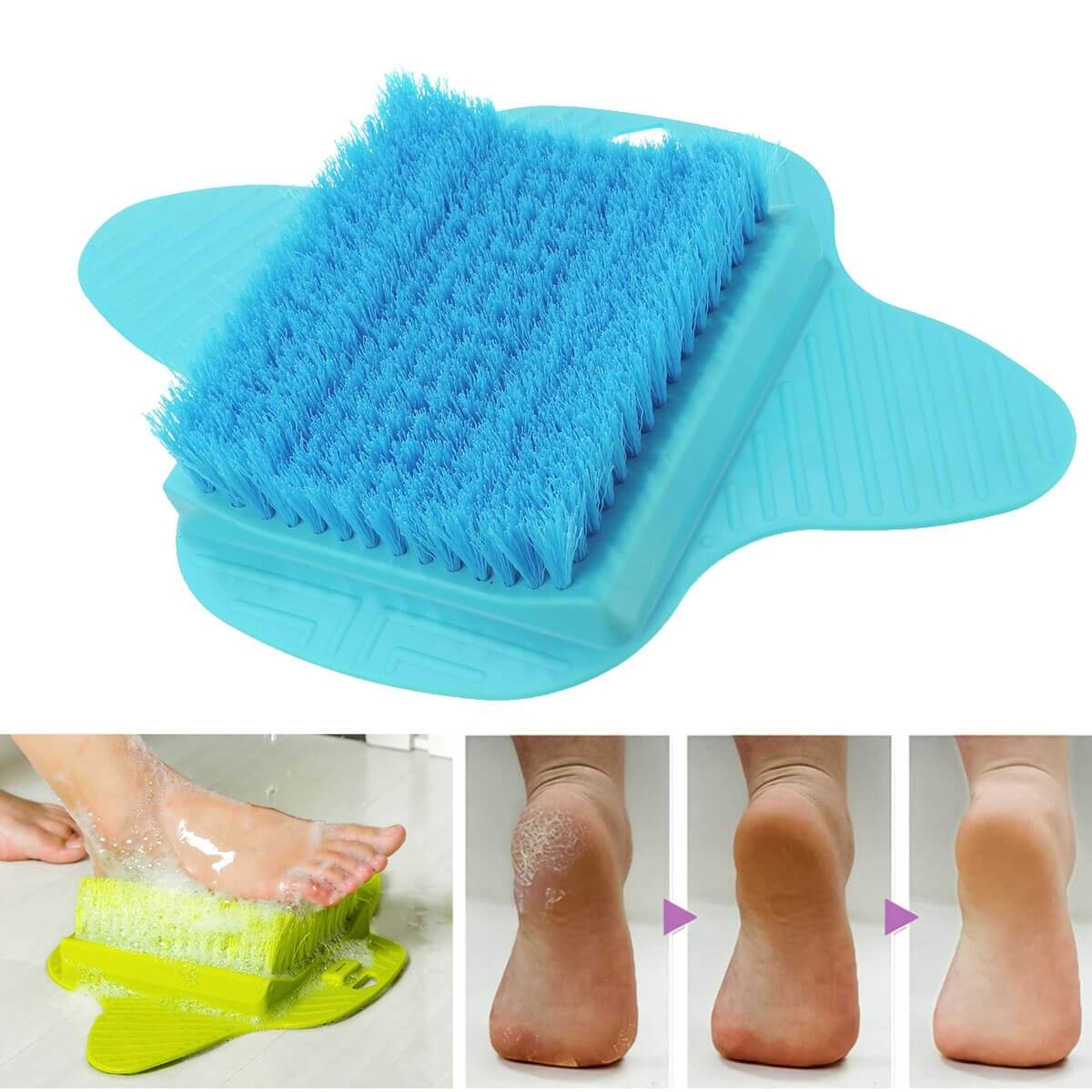 Silikoninis pėdų šveitiklis, universalus