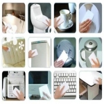 Melamino kempinėlės įvairiems nešvarumams valyti, 10vnt.