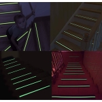Neslidi laiptų juosta su fluorescencine juostele, 5m