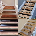 Neslidi laiptų juosta su fluorescencine juostele, 5m