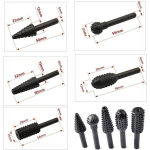 Medžio apdirbimo grąžtai, 5 vnt.